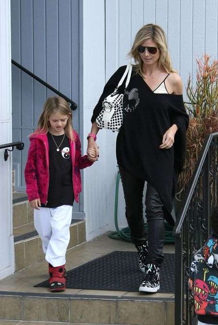 Heidi Klum sama zajmuje się dziećmi (FOTO)