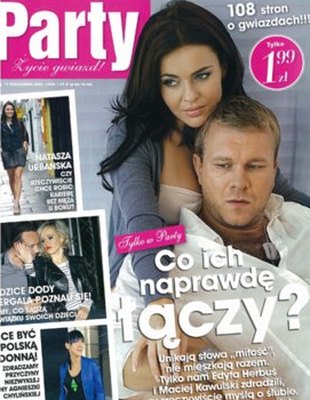 Herbuś i jej były chłopak na jednej imprezie (FOTO)