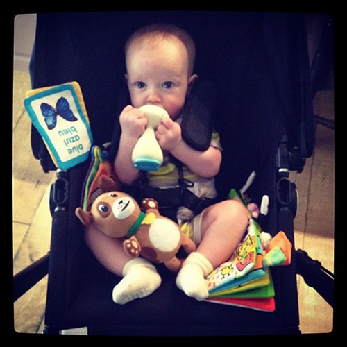 Hilary Duff ze swoim małym skarbem (FOTO)