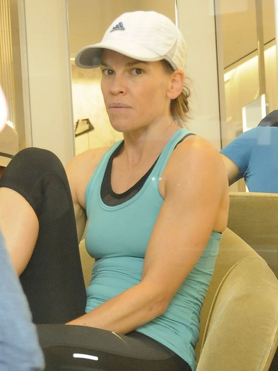 Poznalibyście Hilary Swank bez makijażu? (FOTO) Poznalibyście Hilary Swank bez makijażu? (FOTO)