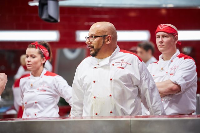 Katarzyna Skrzynecka i Piotr Gąsowski w Hell's Kitchen