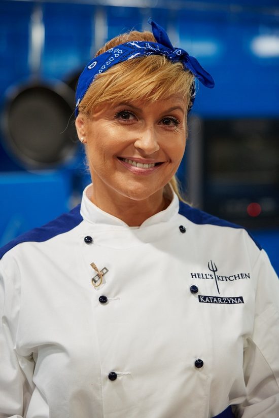 Katarzyna Skrzynecka i Piotr Gąsowski w Hell's Kitchen