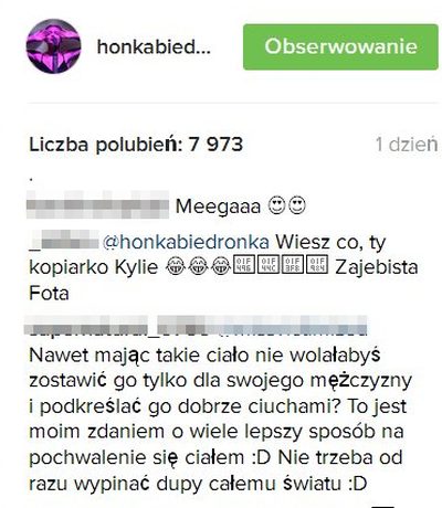 Honorata Skarbek pokazała wypiętą pupę i wywołała BURZĘ (INSTAGRAM)