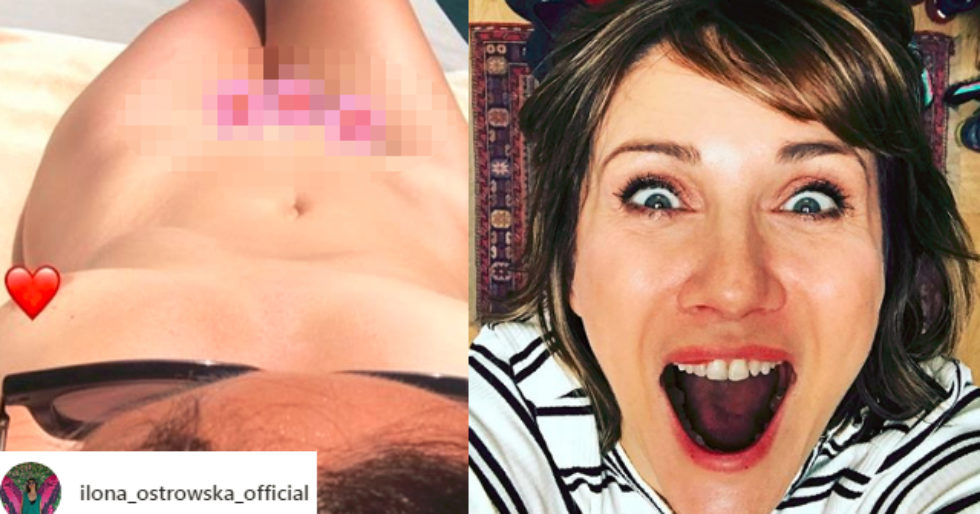 Ostrowska pozuje nago na Instagramie! Fani: jesteś matką! Ostrowska pozuje nago na Instagramie! Fani: jesteś matką!