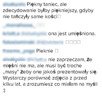 Ida Nowakowska jest za chuda?