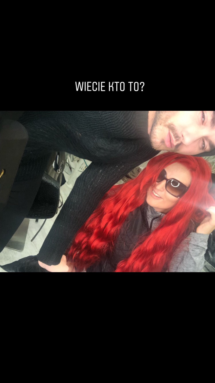 Dominika Tajner Wiśniewska ma długie CZERWONE włosy (ZDJĘCIA)