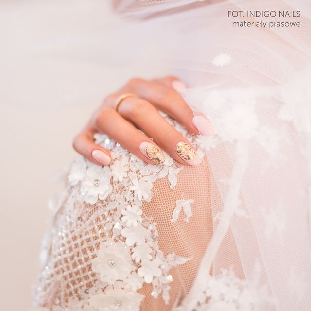 Najpiękniejsze ŚLUBNE stylizacje MANICURE by INDIGO (ZDJECIA)