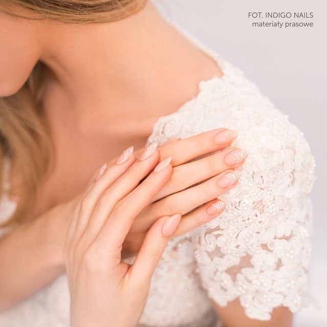 Najpiękniejsze ŚLUBNE stylizacje MANICURE by INDIGO (ZDJECIA)