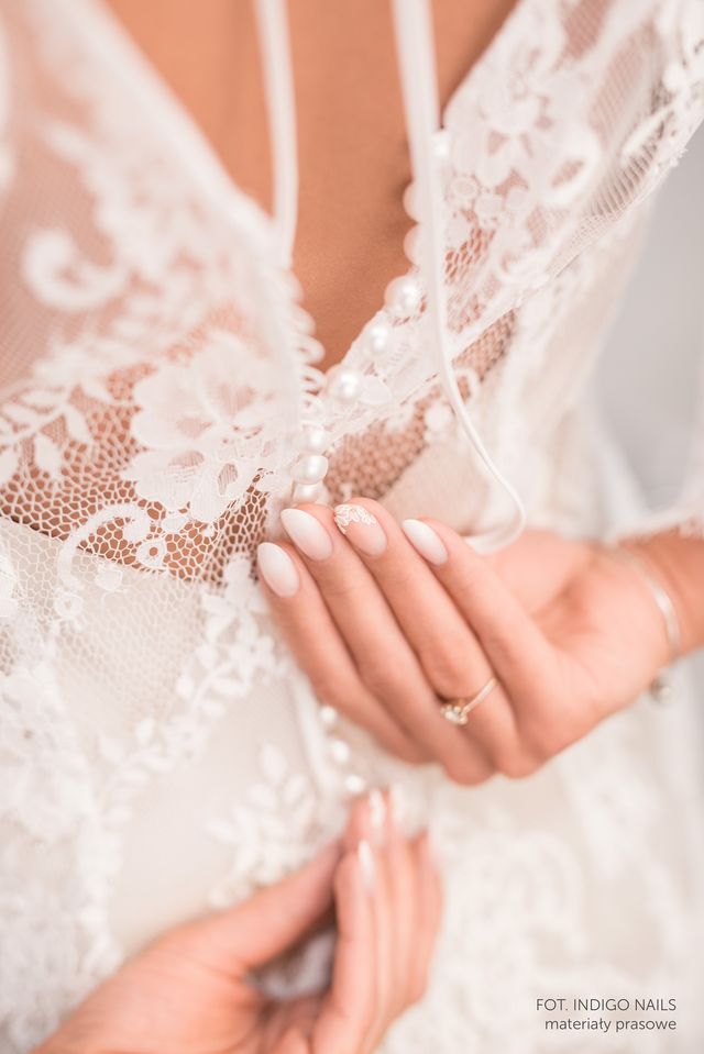 Najpiękniejsze ŚLUBNE stylizacje MANICURE by INDIGO (ZDJECIA)
