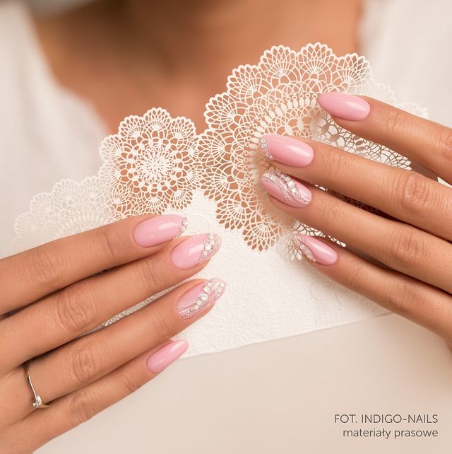 Najpiękniejsze ŚLUBNE stylizacje MANICURE by INDIGO (ZDJECIA)
