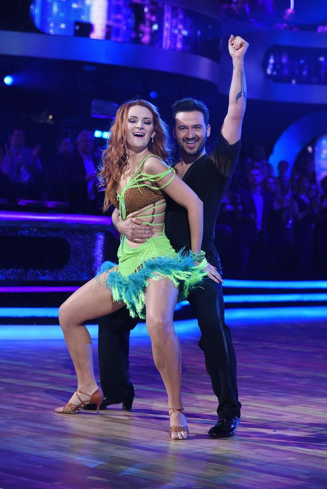 Iwona Cichosz z partnerem na planie Tańca z gwiazdami (ZDJĘCIA)