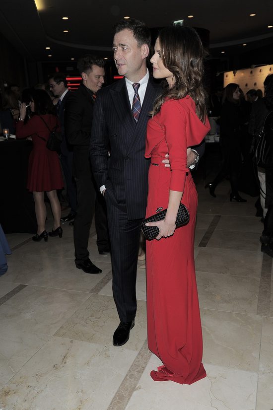 Jacek Rozenek z partnerką na rozdaniu Telekamer (FOTO)