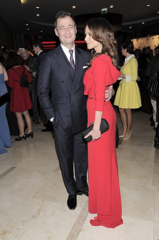 Jacek Rozenek z partnerką na rozdaniu Telekamer (FOTO)