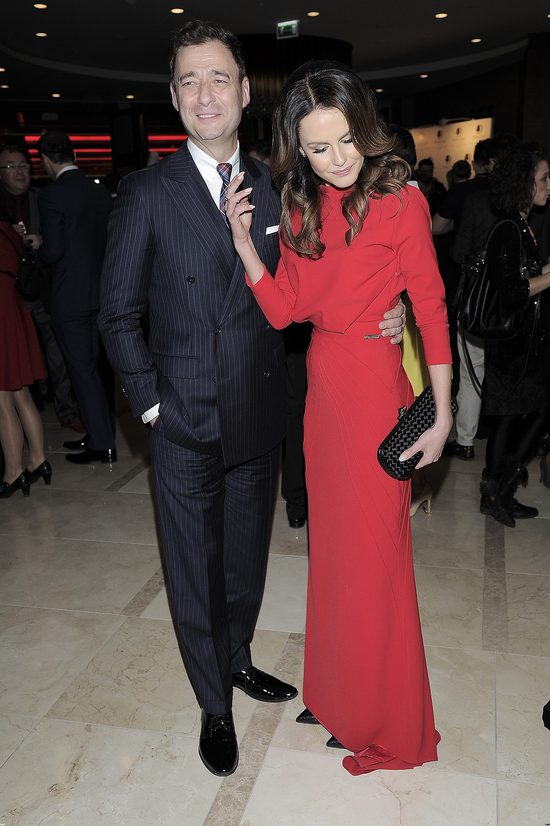 Jacek Rozenek z partnerką na rozdaniu Telekamer (FOTO)