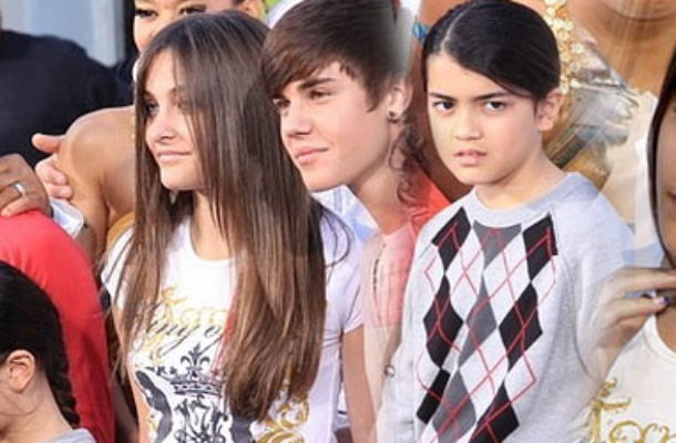 Paris, Blanket i Prince Jackson z Bieberem (FOTO)