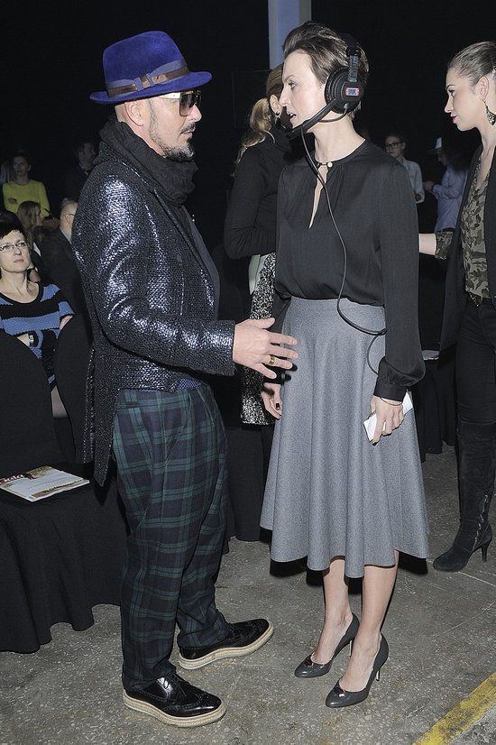 Celebryci na pokazie Dawida Wolińskiego (FOTO)