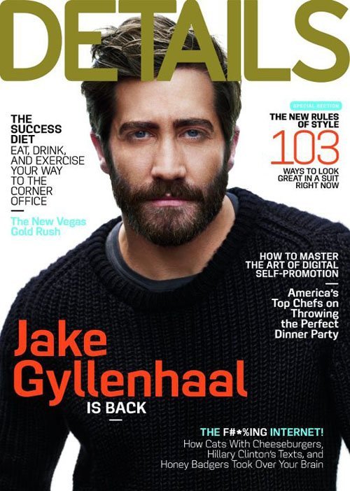 Jake Gyllenhaal lubi swoją brodę (FOTO)