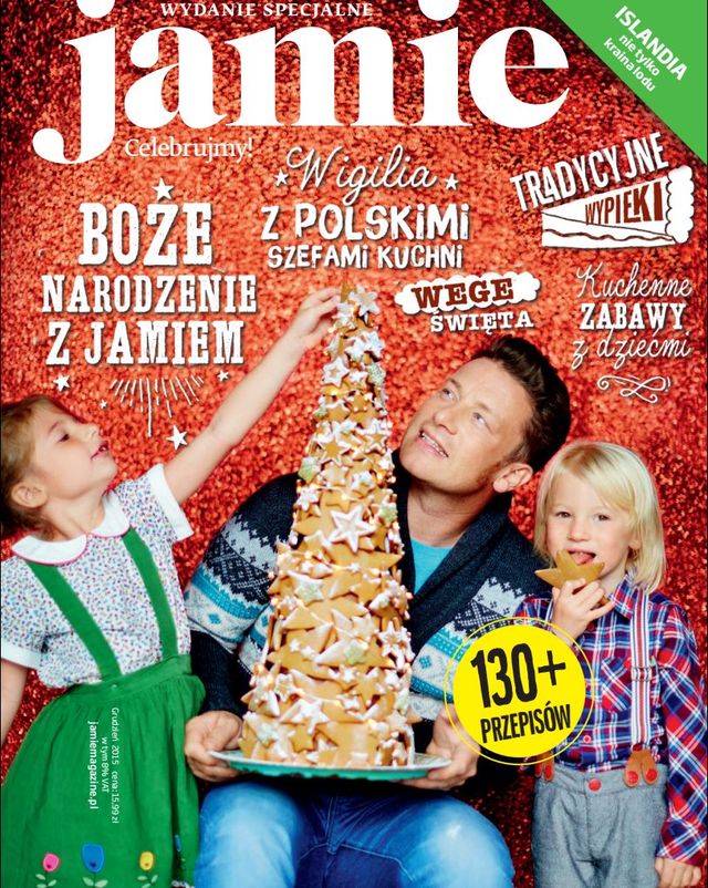 Jamie Oliver zdradził, jak wygląda wigilia u szefa kuchni 