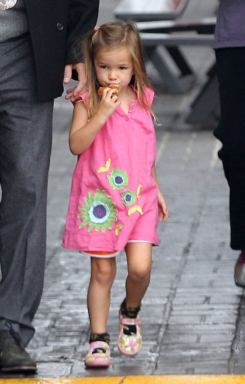 Czułości Garner i Afflecka. A córeczka pozuje! (FOTO)