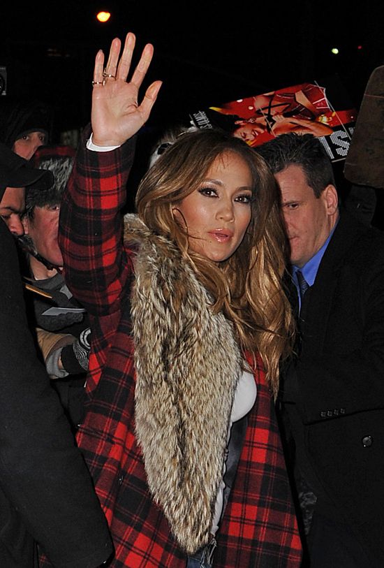 Jennifer Lopez - trzy stroje w jeden dzień (FOTO)