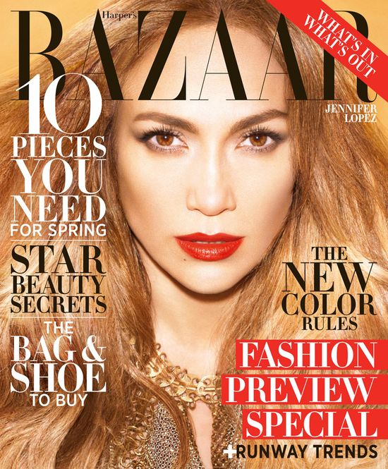 Jennifer Lopez w Harper's Bazaar (FOTO) Jennifer Lopez w Harper's Bazaar (FOTO)