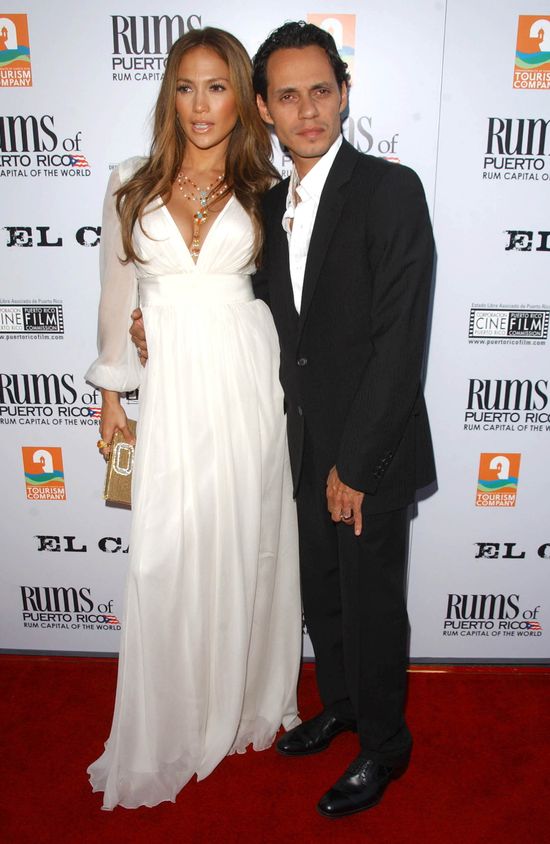 Marc Anthony rozstaje się z żoną i całuje Jennifer Lopez