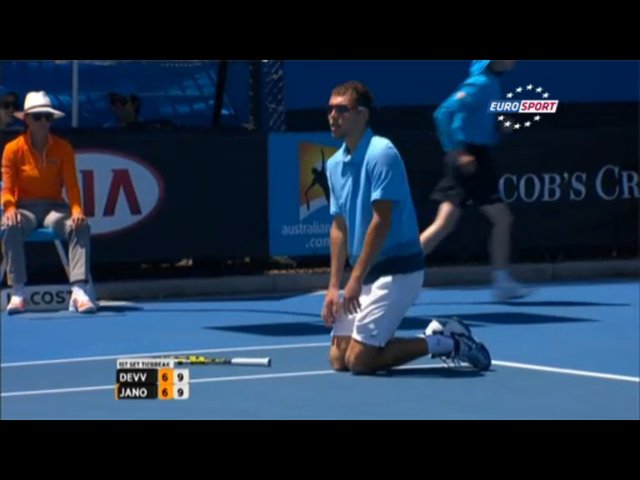 Jerzy Janowicz wszczął awanturę na korcie Jerzy Janowicz wszczął awanturę na korcie