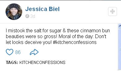 Kuchenny koszmar w wydaniu Jessiki Biel (FOTO) Kuchenny koszmar w wydaniu Jessiki Biel (FOTO)