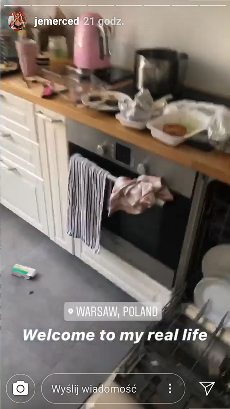 KOSZMAR! Jessica Mercedes pokazała OGROMNY bałagan w kuchni