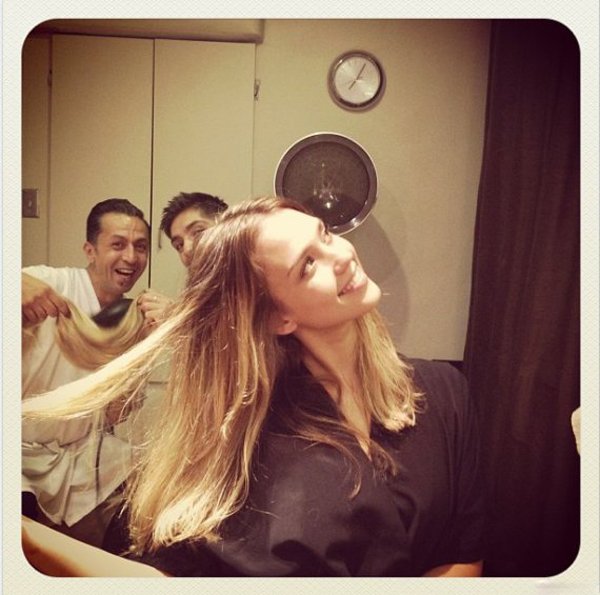 Jessica Alba zafundowała sobie ombre (FOTO)