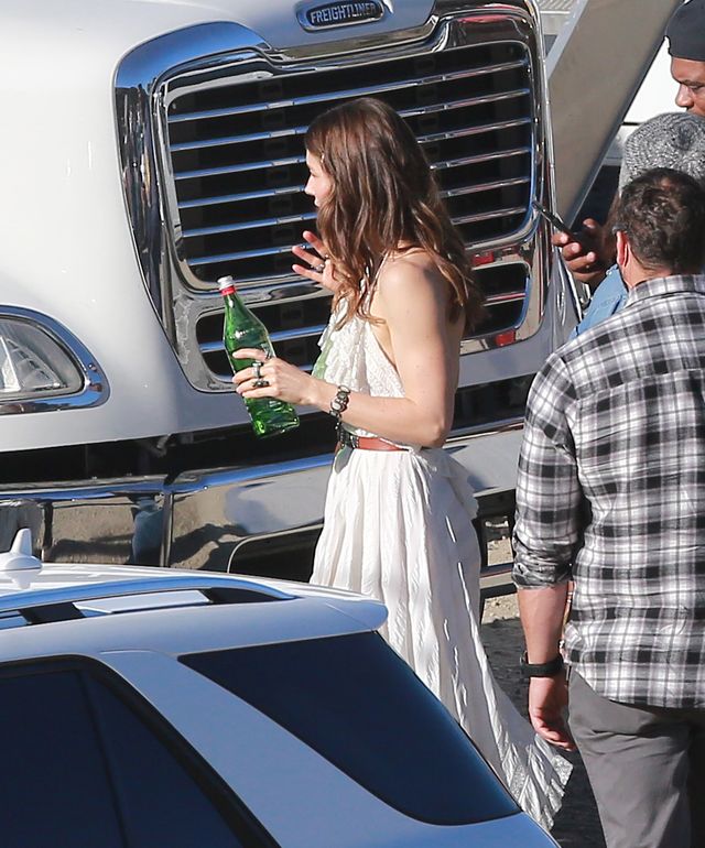 Jessica Biel w romantycznej sukience w sekretnym projekcie (ZDJĘCIA)