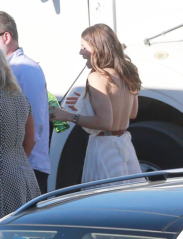 Jessica Biel w romantycznej sukience w sekretnym projekcie (ZDJĘCIA)