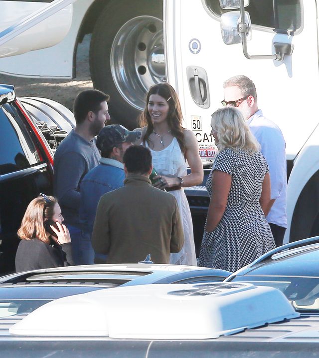 Jessica Biel w romantycznej sukience w sekretnym projekcie (ZDJĘCIA)