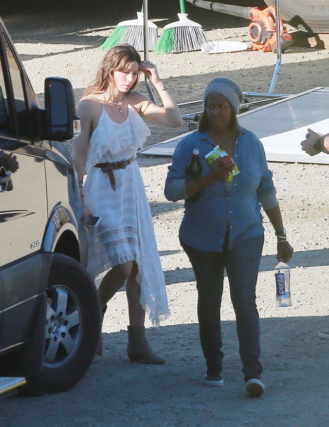 Jessica Biel w romantycznej sukience w sekretnym projekcie (ZDJĘCIA)