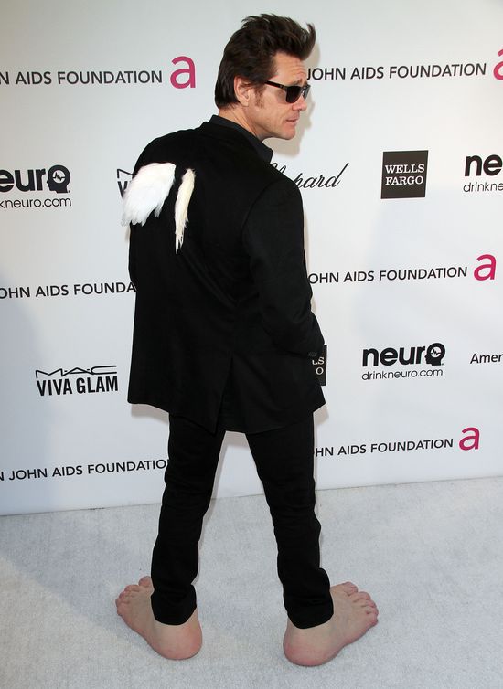Wielkie, bose stopy na przyjęciu u Eltona Johna (FOTO)