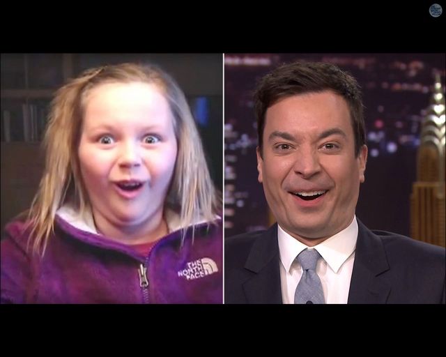 Fallon i Law robią naśladują głupie miny dzieci [VIDEO]