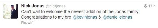 Kevin Jonas i Danielle Jonas spodziewają się dziecka!