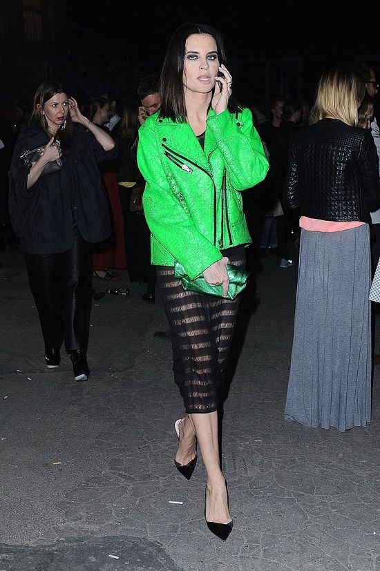 Joanna Horodyńska na pokazie Macieja Zienia Joanna Horodyńska na pokazie Macieja Zienia