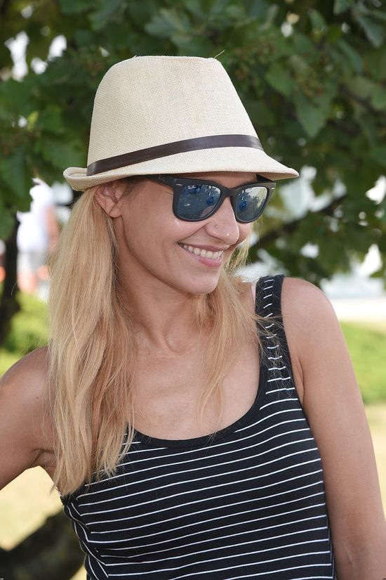 Joanna Koroniewska w Międzyzdrojach jak modelka (FOTO)