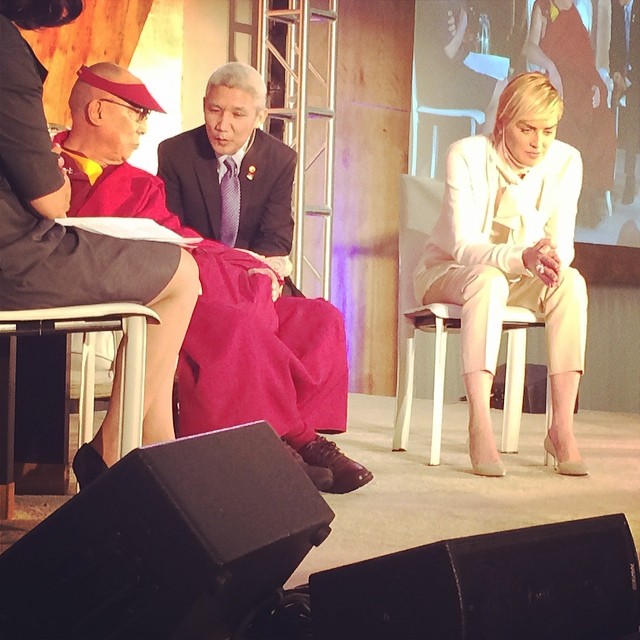  Joanna Krupa spotkała się z Dalaj Lamą