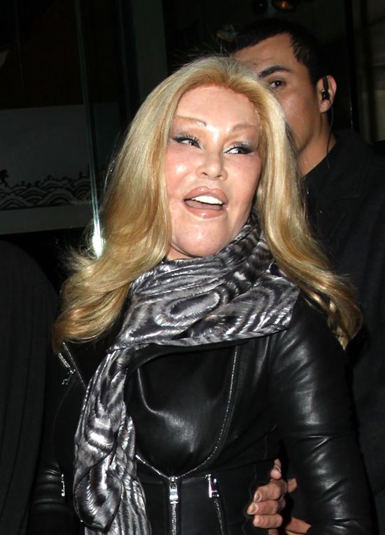 Jocelyn Wildenstein na kolacji z kochankiem (FOTO)