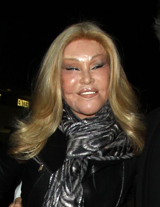 Jocelyn Wildenstein na kolacji z kochankiem (FOTO)