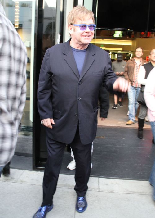 Elton John z partnerem na zakupach w Beverly Hills