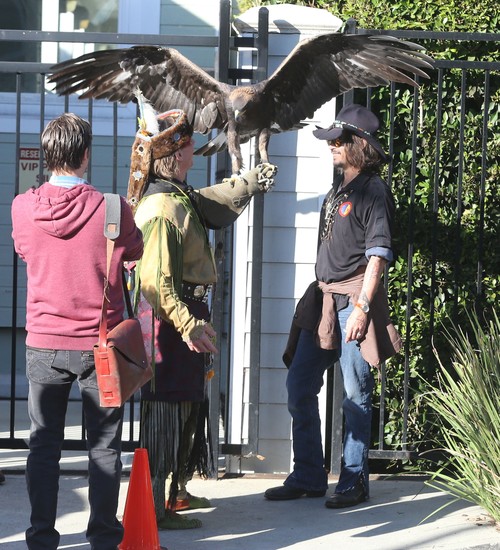 Wyraźnie zaniedbany Johnny Depp (FOTO)