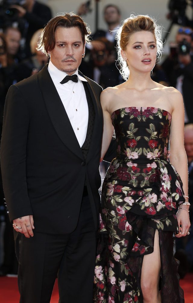 Depp i Heard w Wenecji dementują plotki o kryzysie (FOTO)