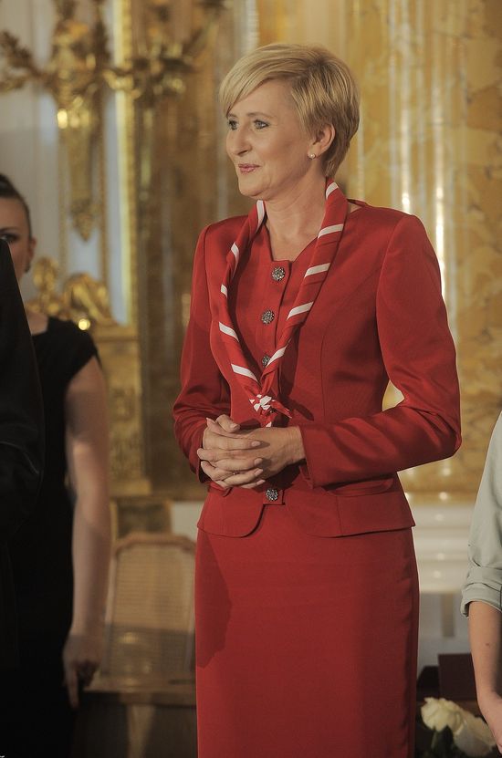 Jolanta Kwasniewska komentuje styl Agaty Dudy