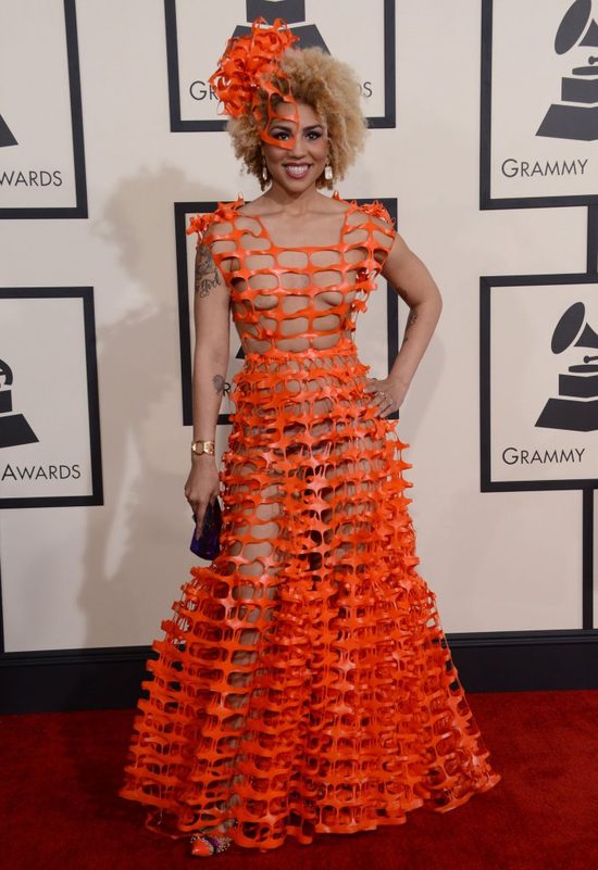 Najgorsza kreacja gali Grammy 2015 (FOTO)