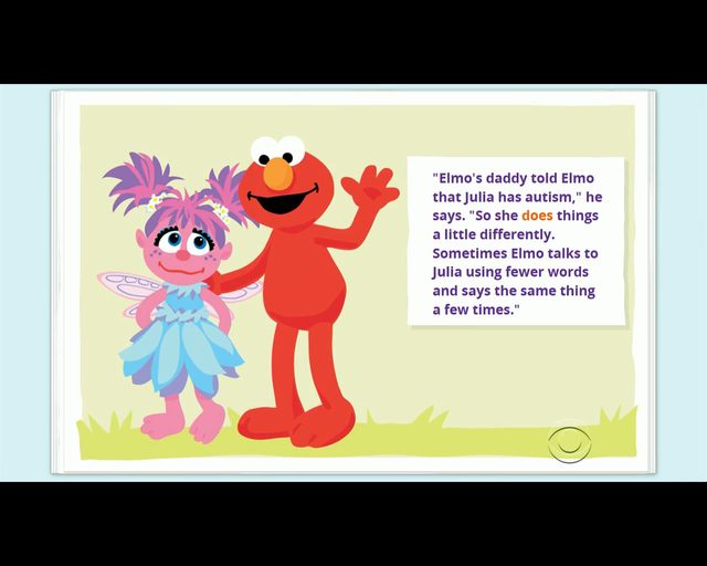 Julia, dziewczynka z autyzmem, bohaterką Ulicy Sezamkowej