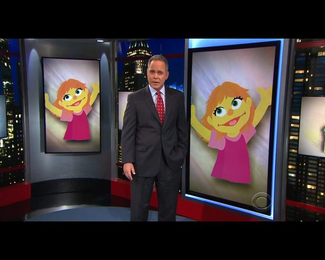 Julia, dziewczynka z autyzmem, bohaterką Ulicy Sezamkowej