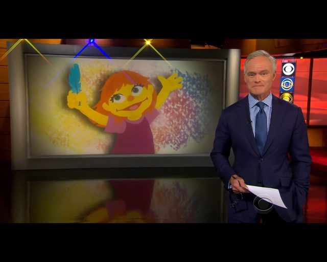 Julia, dziewczynka z autyzmem, bohaterką Ulicy Sezamkowej